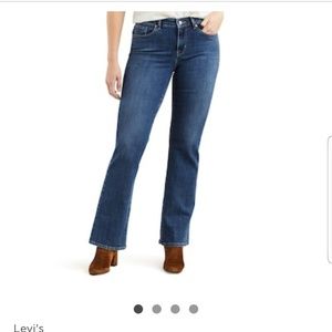 Levi's perfectly slimming bootcut jeans
